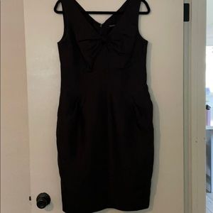 Magaschoni Black Silk Dress, Size 12
